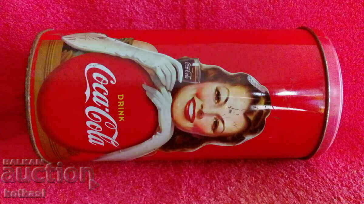 Delivery of Old Coca-Cola Metal Box