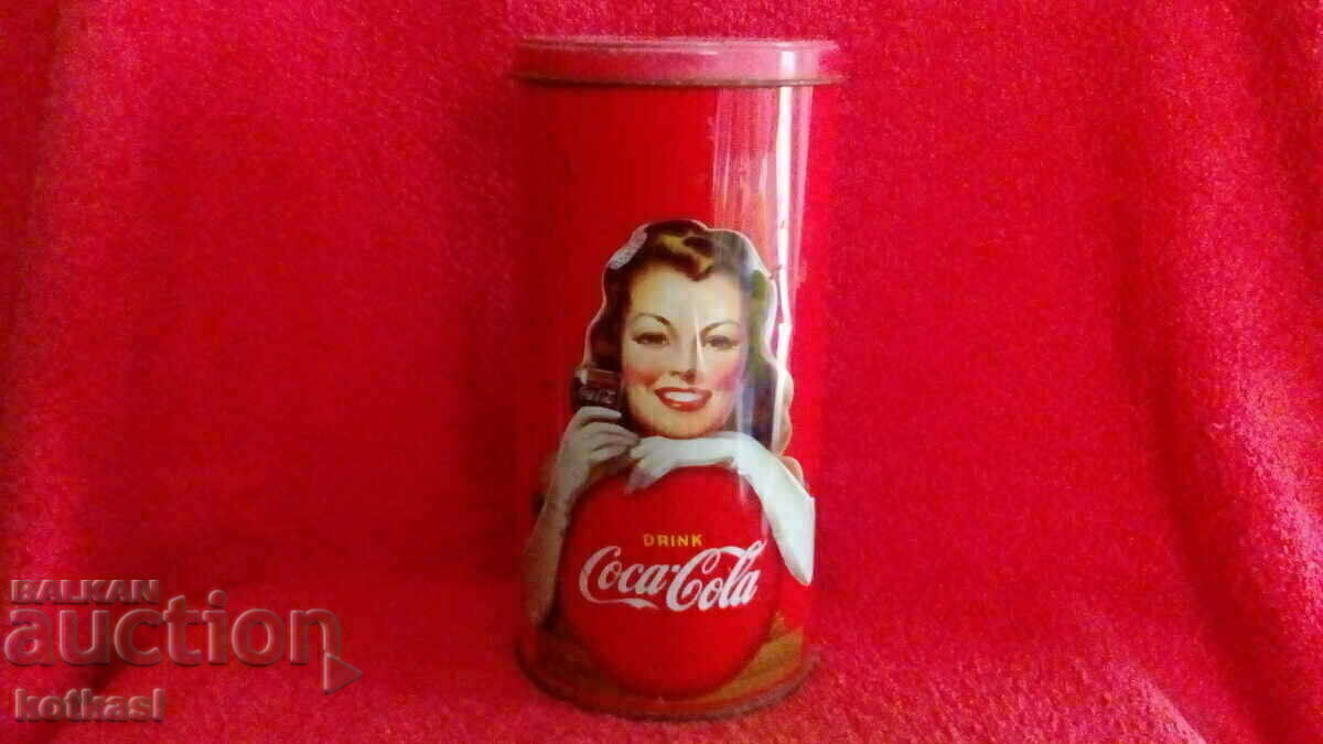 Veche cutie de metal Coca-Cola