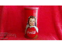 Παλιό μεταλλικό κουτί της Coca-Cola