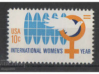 1975. САЩ.  Международна година на жената.