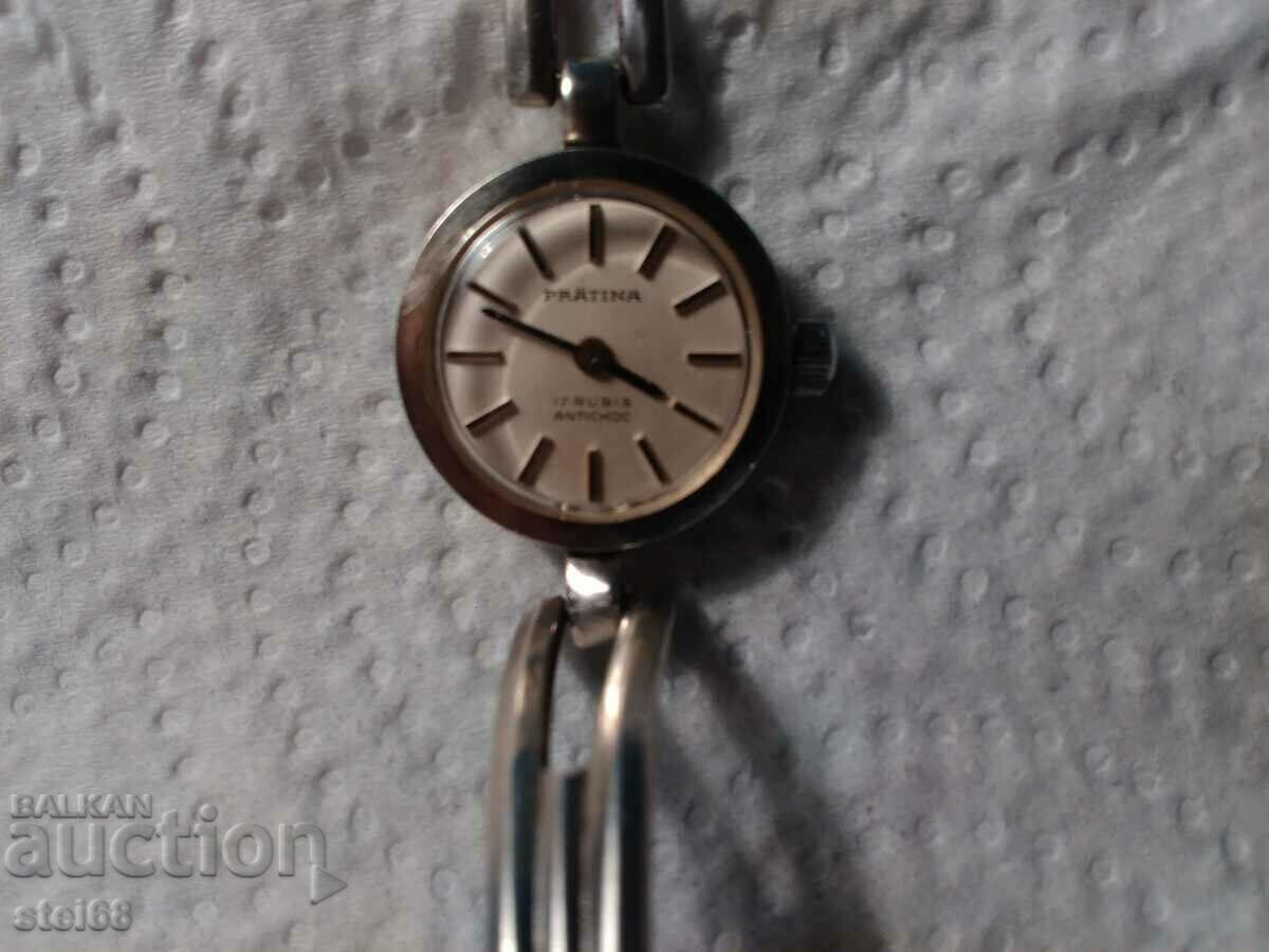 SILVER WOMEN'S WATCH - PRATINA with price 139.99 BGN | € 71.58 SILVER WOMEN'S WATCH - PRATINA with price 139.99 BGN | € 71.58
