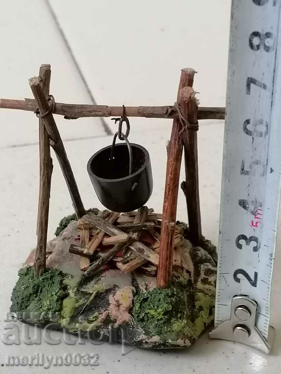 Auction Boiling boiler figure ELASTOLIN Germany 1930 elastolin toy Auction Boiling boiler figure ELASTOLIN Germany 1930 elastolin toy