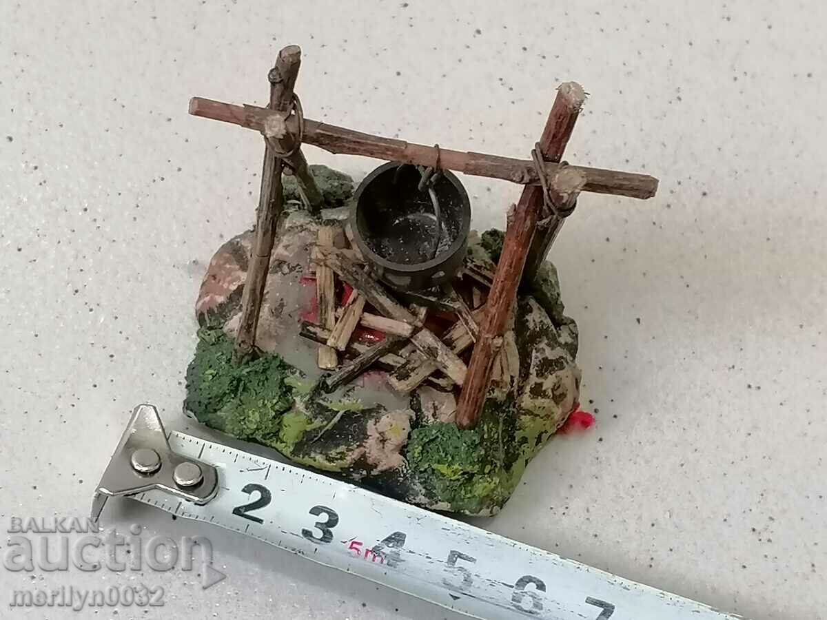 Delivery of Boiling boiler figure ELASTOLIN Germany 1930 elastolin toy Delivery of Boiling boiler figure ELASTOLIN Germany 1930 elastolin toy