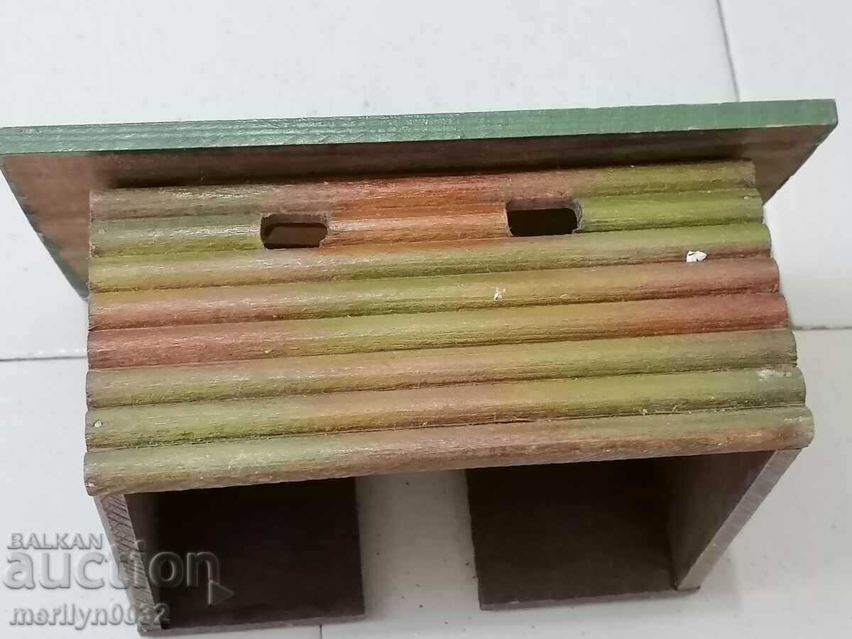 Auction  House Fort figure ELASTOLIN Germany 1930 elastolin toy