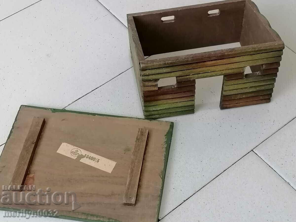 Delivery of House Fort figure ELASTOLIN Germany 1930 elastolin toy