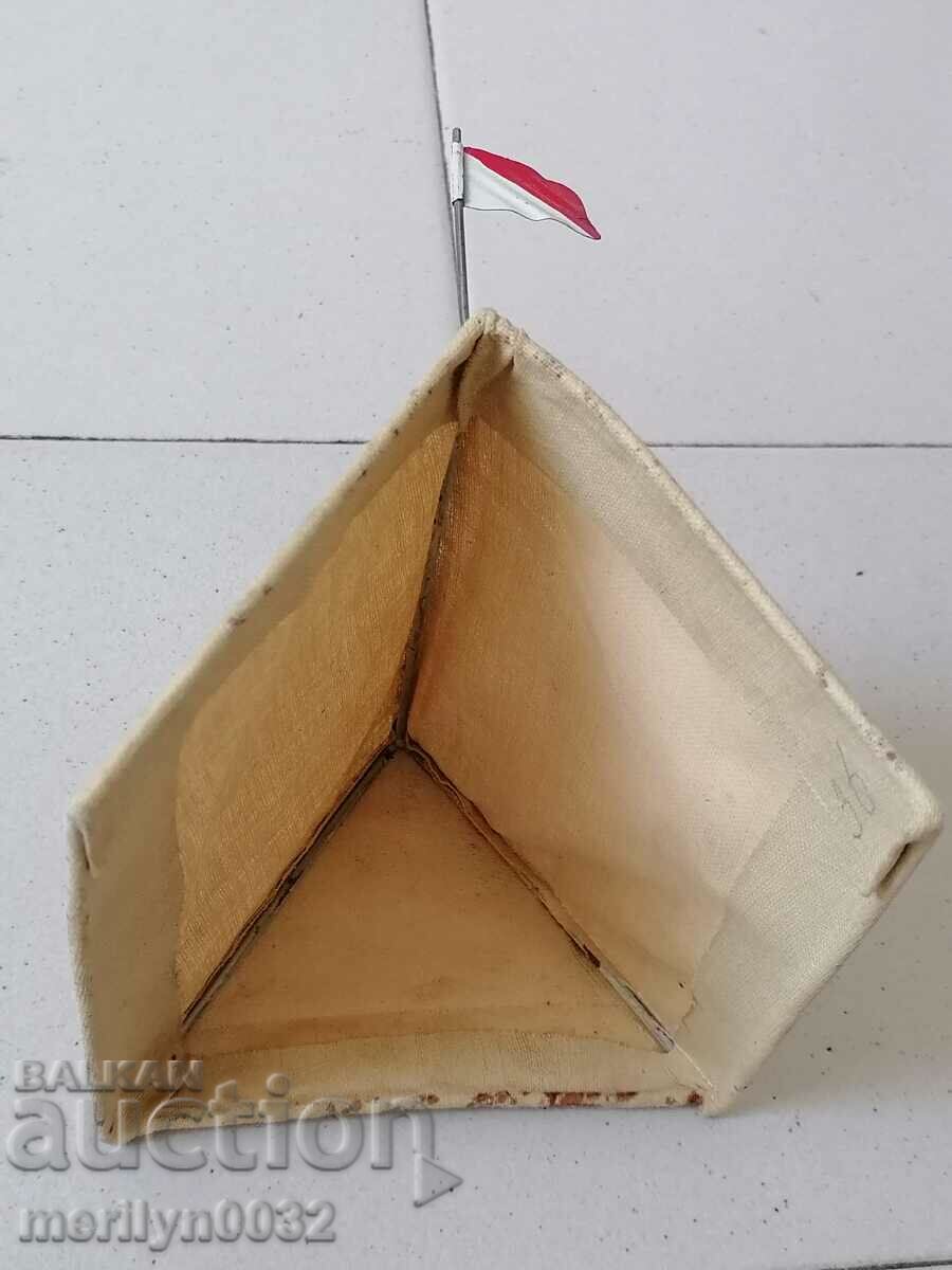 Tent figure ELASTOLIN Germany 1930 elastolin toy - 6 Tent figure ELASTOLIN Germany 1930 elastolin toy - 6