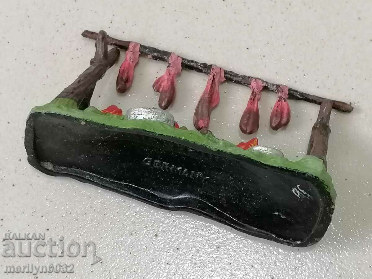 Shish kebab figure ELASTOLIN Germany 1930 elastolin toy - 5 Shish kebab figure ELASTOLIN Germany 1930 elastolin toy - 5