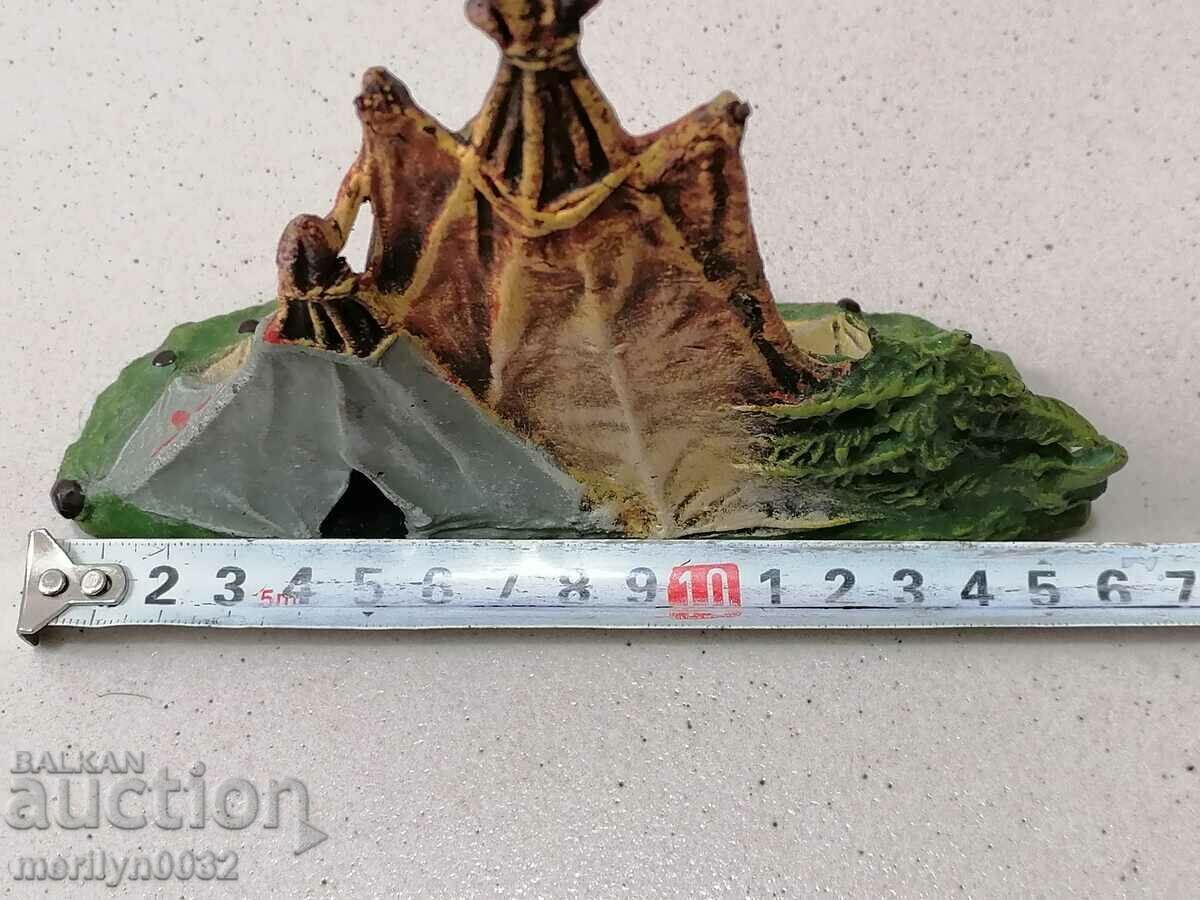 Delivery of Wigwam figure ELASTOLIN Germany 1930 elastolin toy Delivery of Wigwam figure ELASTOLIN Germany 1930 elastolin toy