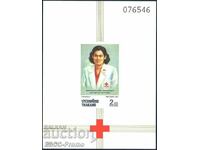 bloc curat neperforat Crucea Roșie 1991 din Thailanda
