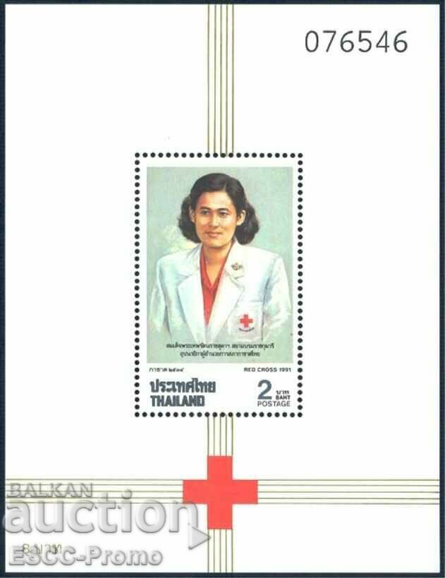 Καθαρίστε μπλοκ του Ερυθρού Σταυρού το 1991 από την Ταϊλάνδη