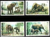 Pure brands Fauna Elephants 1991 from Thailand