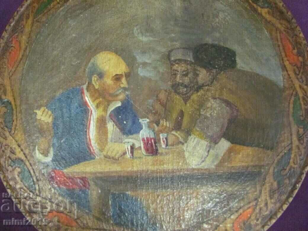 Old Master Drawing on a Wall Plate with price 90.00 BGN | € 46.02