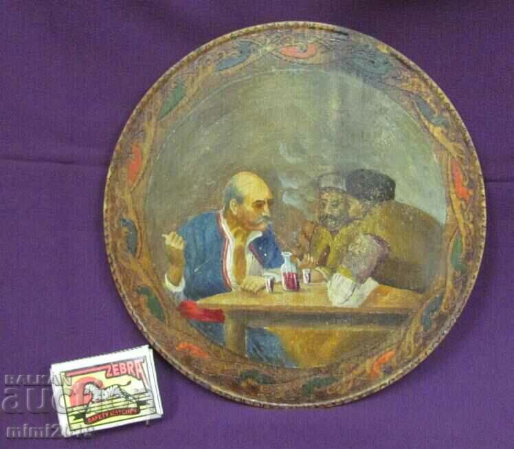 Old Master Drawing on a Wall Plate - 6