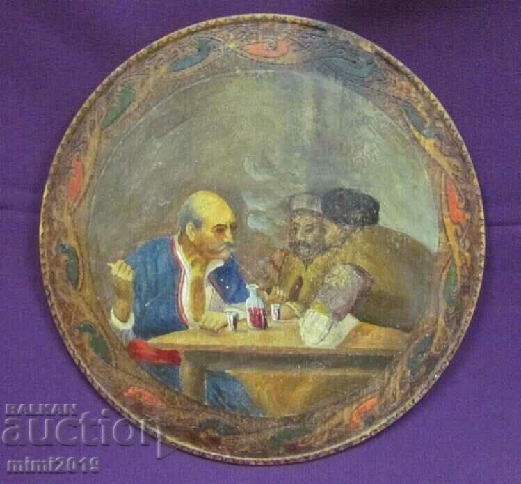 Old Master Drawing on a Wall Plate - 7