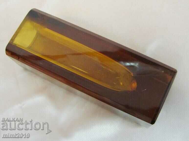 Auction  Massive Crystal Vase