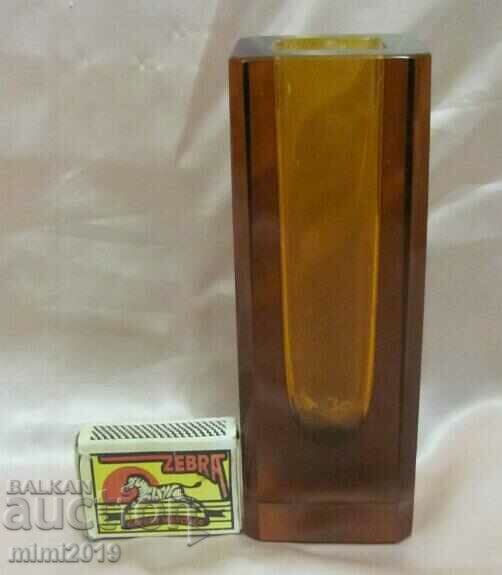 Massive Crystal Vase - 7