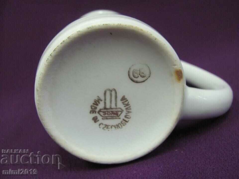 Ταΐστρα πορσελάνης Vinci Τσεχοσλοβακία Σημειώθηκε - 6 Ταΐστρα πορσελάνης Vinci Τσεχοσλοβακία Σημειώθηκε - 6