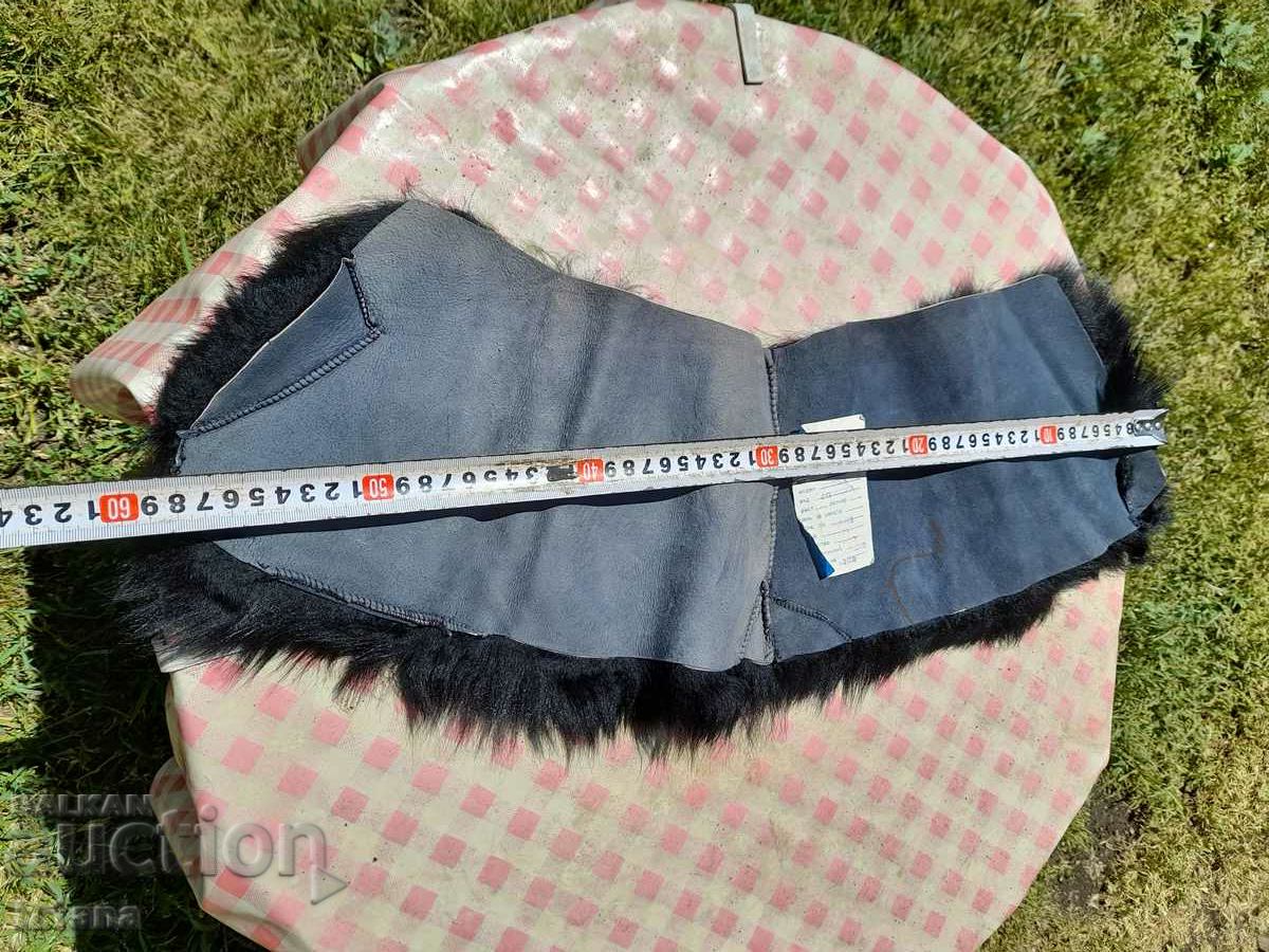 Old leather collar - 6