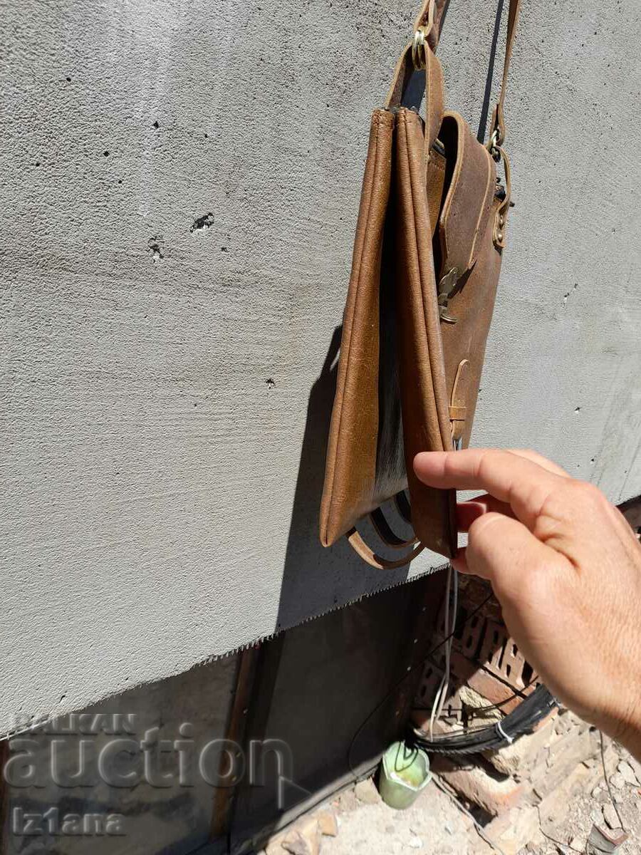 Licitație doamnelor vechi sac din piele