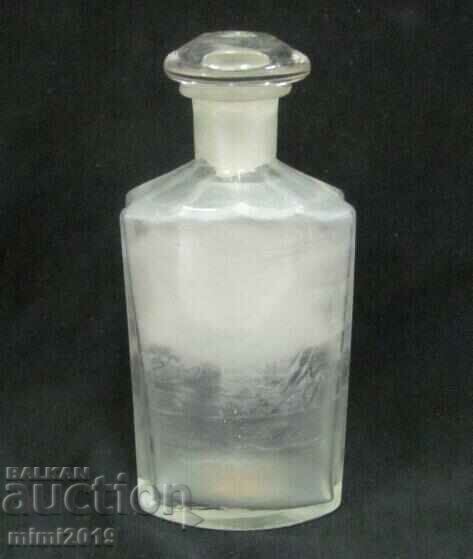 19 век Аптекарско Шише Емайлиран Етикет ARSENIC - 5 19 век Аптекарско Шише Емайлиран Етикет ARSENIC - 5