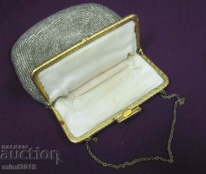 30's Handbag with beads with price 75.00 BGN | € 38.35