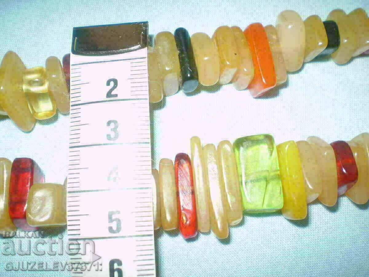 USSR catalin necklace and amber - 5 USSR catalin necklace and amber - 5