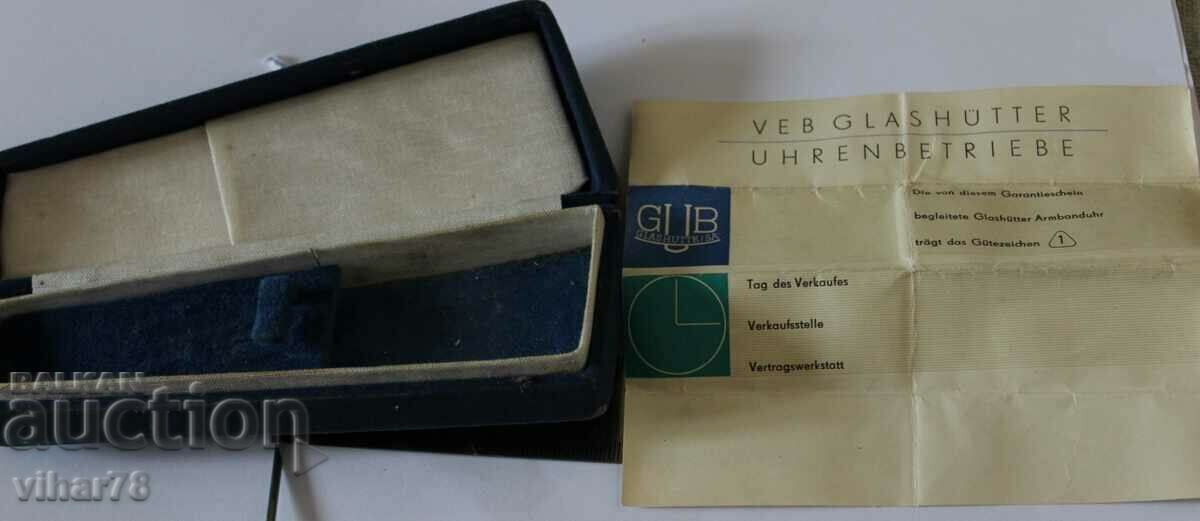 Παράδοση GUS-GLASHUTTE WATCHWORK ΜΕ ΕΓΓΡΑΦΟ Παράδοση GUS-GLASHUTTE WATCHWORK ΜΕ ΕΓΓΡΑΦΟ
