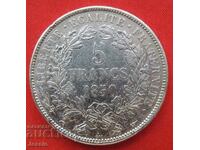 5 Francs 1850 A silver France