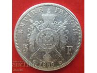 5 Φράγκα 1868 Μια ασημένια Γαλλία