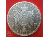 5 Φράγκα 1868 Μια ασημένια Γαλλία