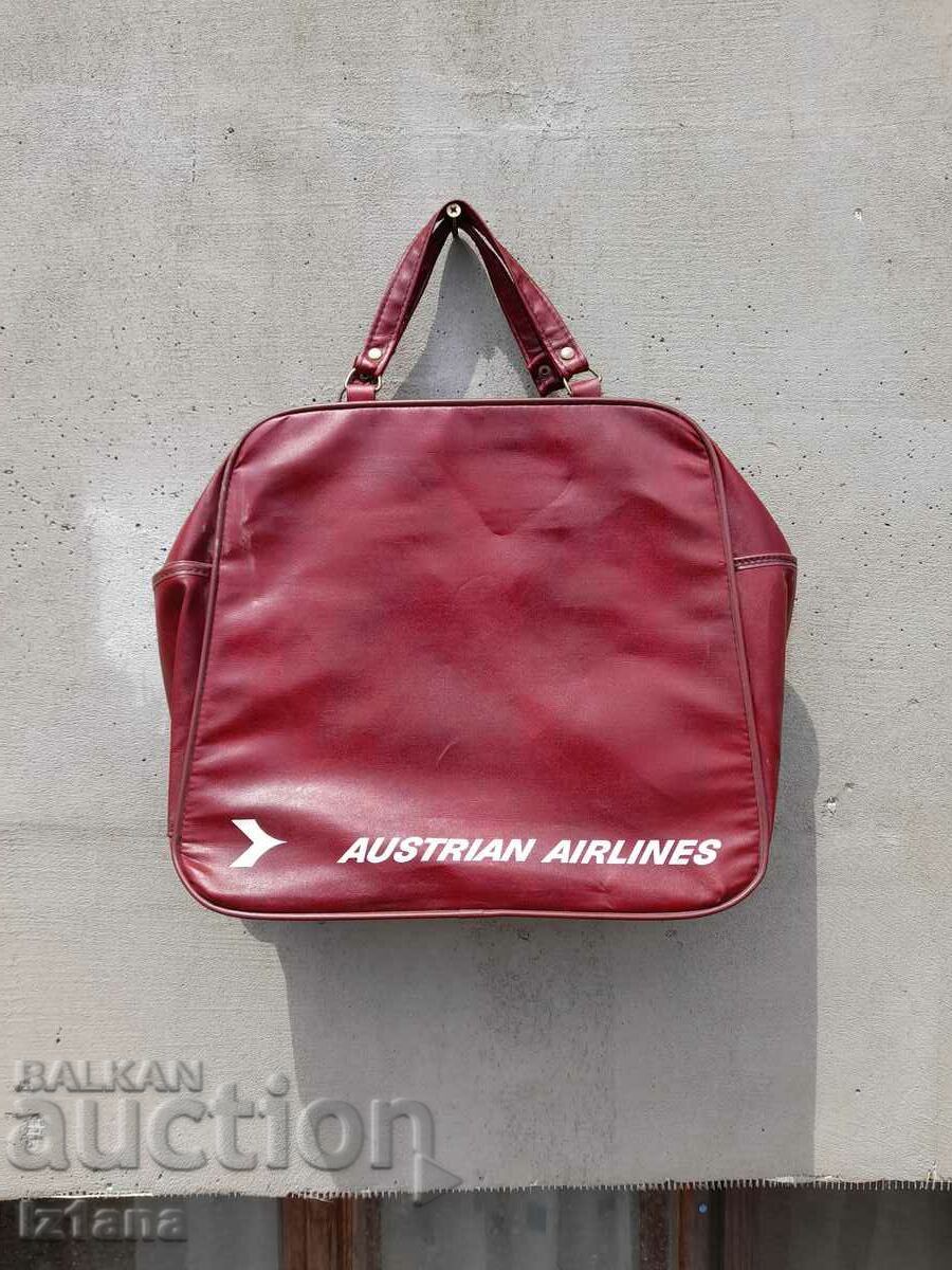 Old Austrian Airlines bag with price 37.00 BGN | € 18.92 Old Austrian Airlines bag with price 37.00 BGN | € 18.92