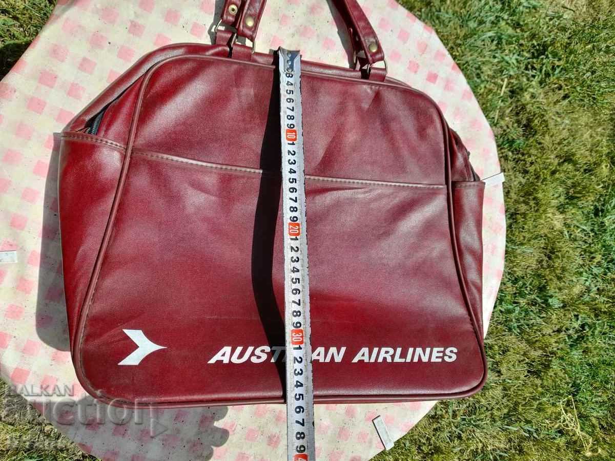 Auction Old Austrian Airlines bag Auction Old Austrian Airlines bag