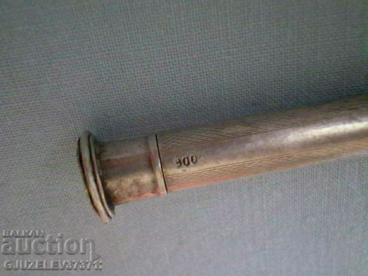 Probă de creion argint vechi 900 - 7