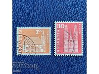 SWITZERLAND 1961/63 - TWO STAMPS