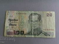 Bancnotă - Thailanda - 20 baht | 2003.