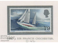 1967. Marea Britanie. Sir Francis Chichester - marinar.
