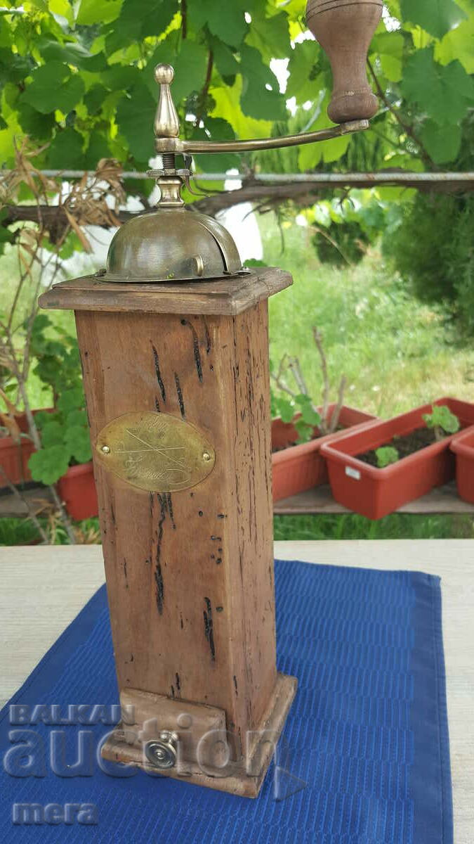 Ancient coffee grinder