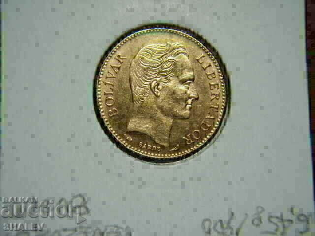 20 Bolivares 1911 Venezuela - AU/Unc (Gold) - 5 20 Bolivares 1911 Venezuela - AU/Unc (Gold) - 5