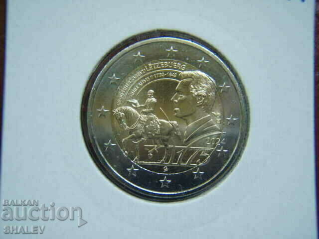 2 Euro 2024 Luxembourg "175 years" Luxembourg (1) - 2 euros with price 21.89 BGN | € 11.19 2 Euro 2024 Luxembourg "175 years" Luxembourg (1) - 2 euros with price 21.89 BGN | € 11.19