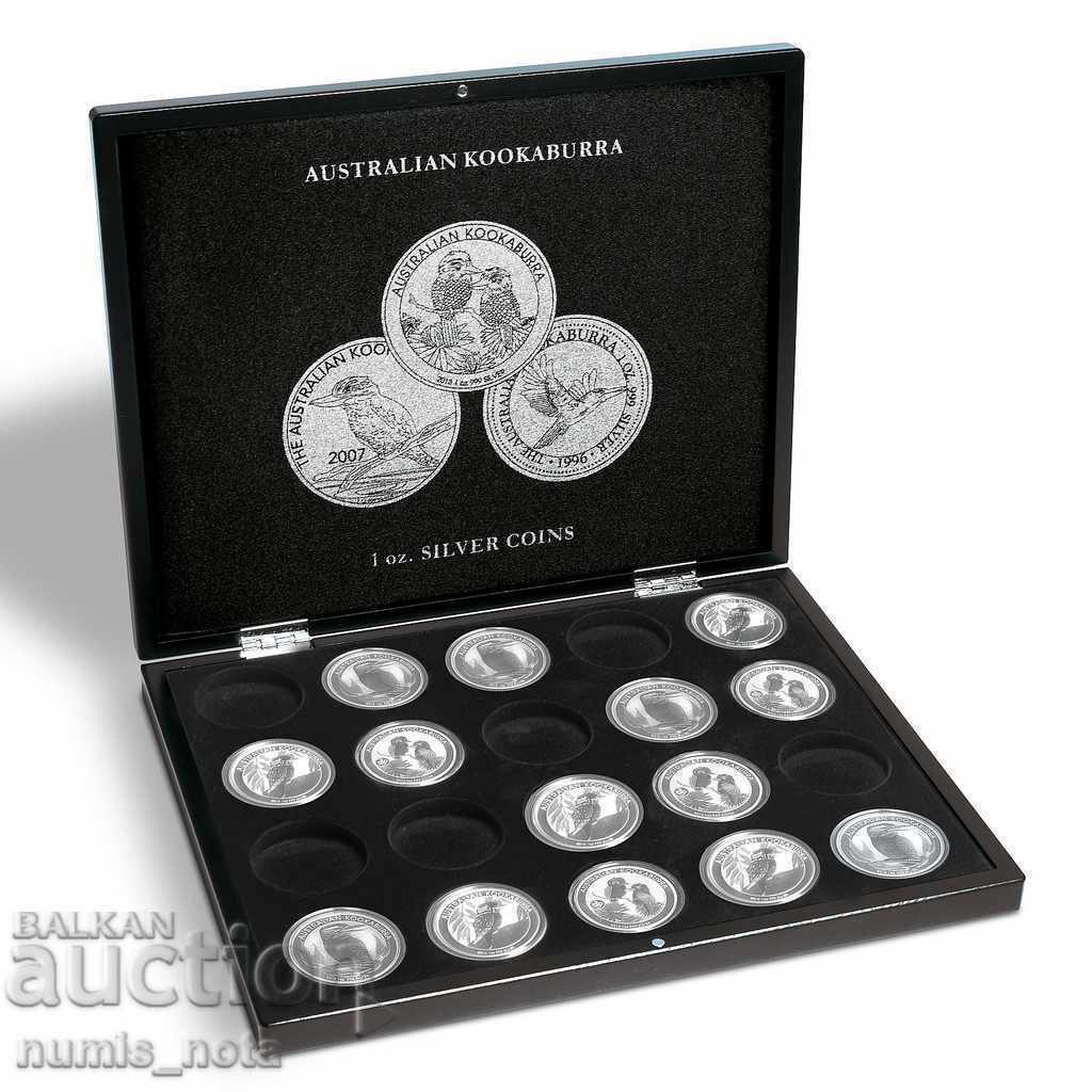luxury wooden box VOLTERRA for 20 Cocabura coins