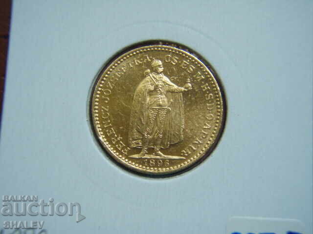 20 Korona 1896 Hungary (20 corona Ungaria) - AU+ (gold) - 6 20 Korona 1896 Hungary (20 corona Ungaria) - AU+ (gold) - 6