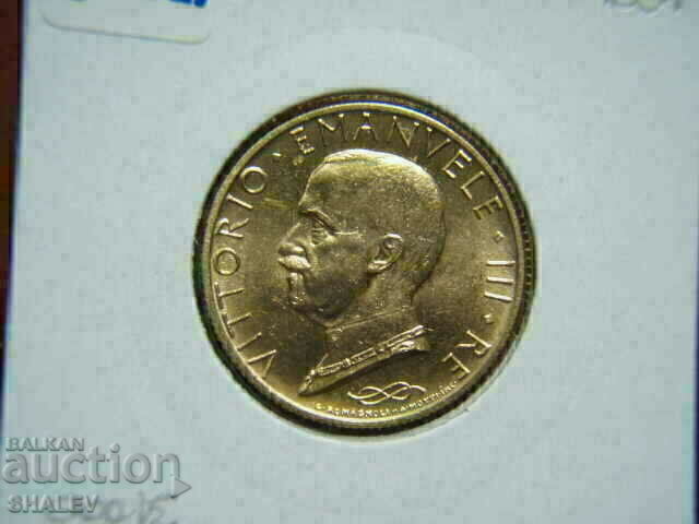 Delivery of 100 Lire 1931 IX Italy - AU (gold) Delivery of 100 Lire 1931 IX Italy - AU (gold)