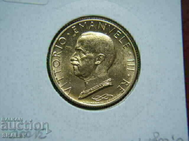 100 Lire 1931 IX Italy - AU (gold) - 6 100 Lire 1931 IX Italy - AU (gold) - 6
