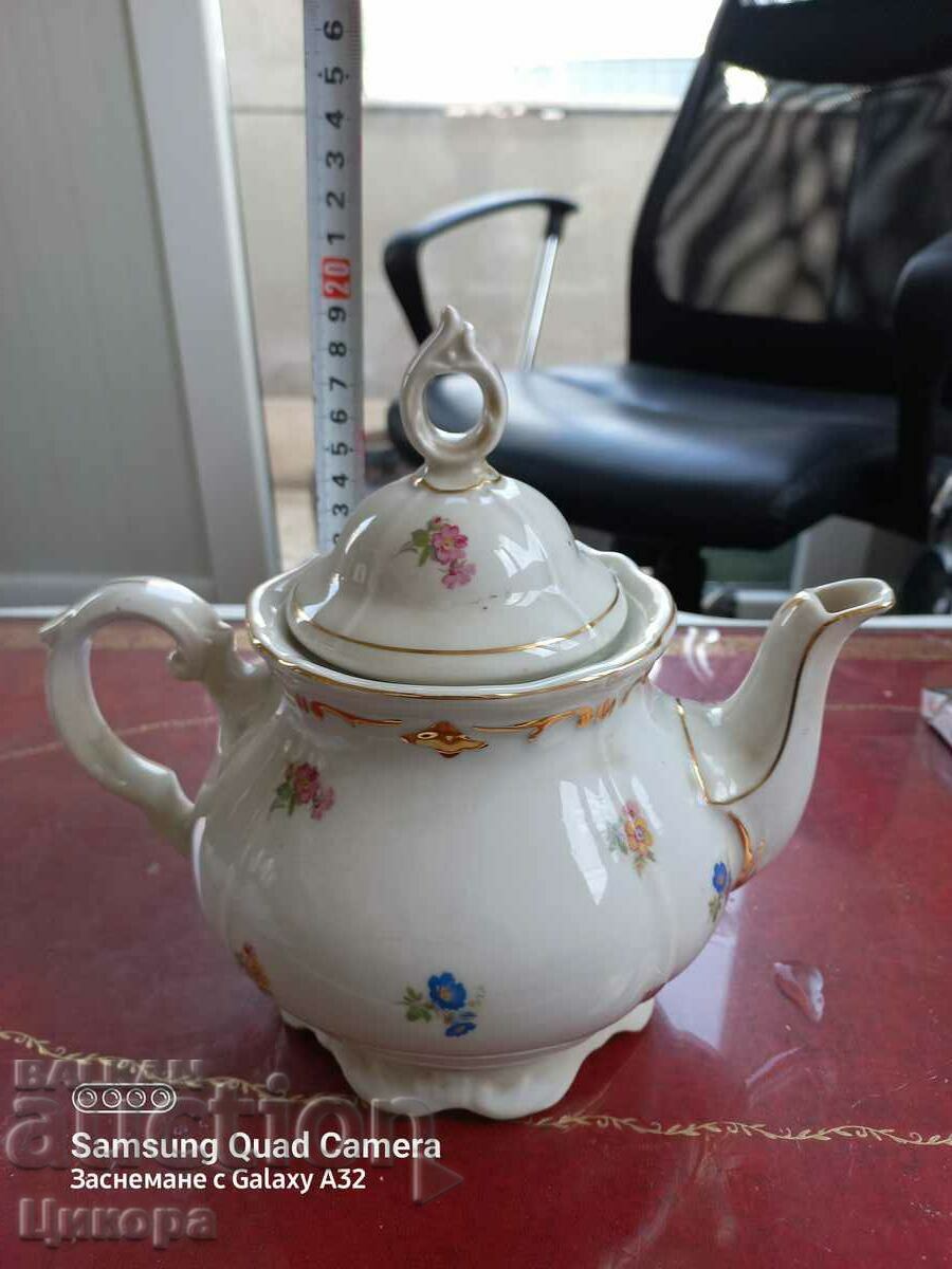 Auction BULGARIAN PORCELAIN TEAPOT Auction BULGARIAN PORCELAIN TEAPOT