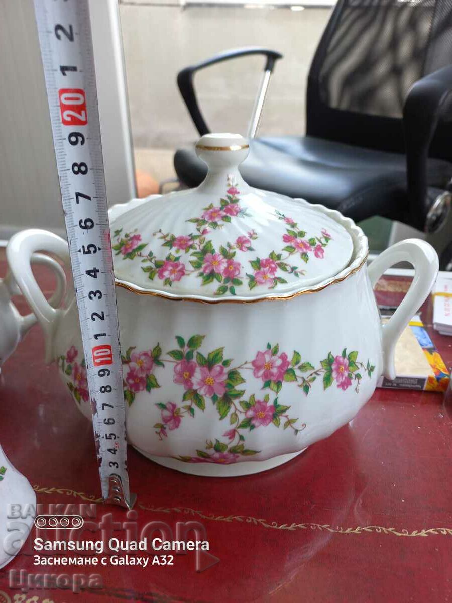 BULGARIAN PORCELAIN SET with price 70.00 BGN | € 35.79 BULGARIAN PORCELAIN SET with price 70.00 BGN | € 35.79