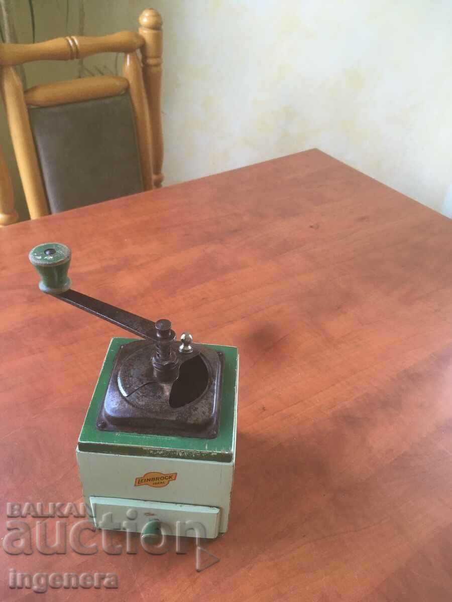 COFFEE MILL AND SPICE MILL FROM THE 50'S with price 52.00 BGN | € 26.59 COFFEE MILL AND SPICE MILL FROM THE 50'S with price 52.00 BGN | € 26.59