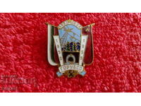 Old Soc Badge Bronze Enamel Badge GORUBSO