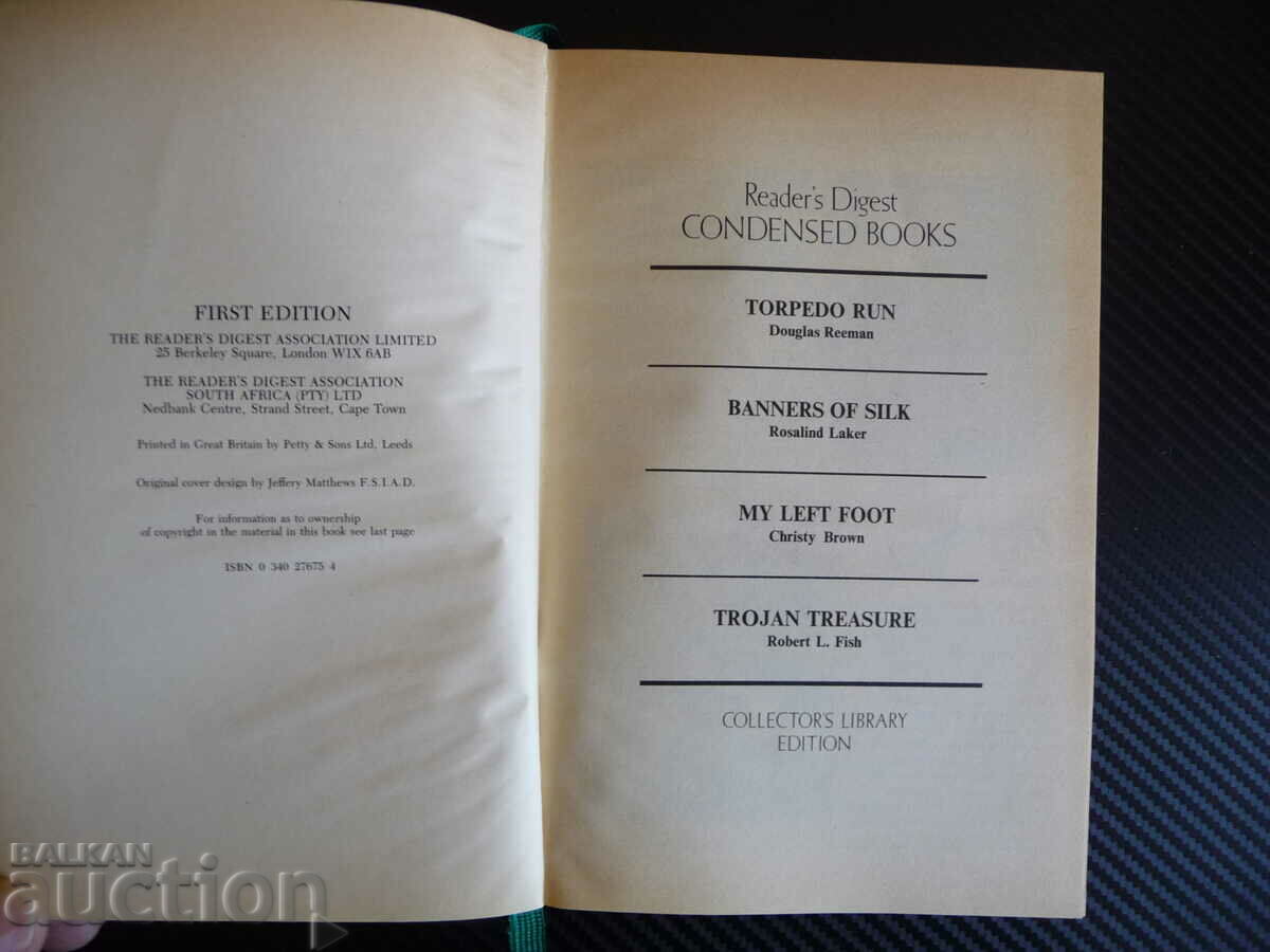 Reader's Digest Condensed Books Collector's Edition 4 books with price 10.00 BGN | € 5.11 Reader's Digest Condensed Books Collector's Edition 4 books with price 10.00 BGN | € 5.11
