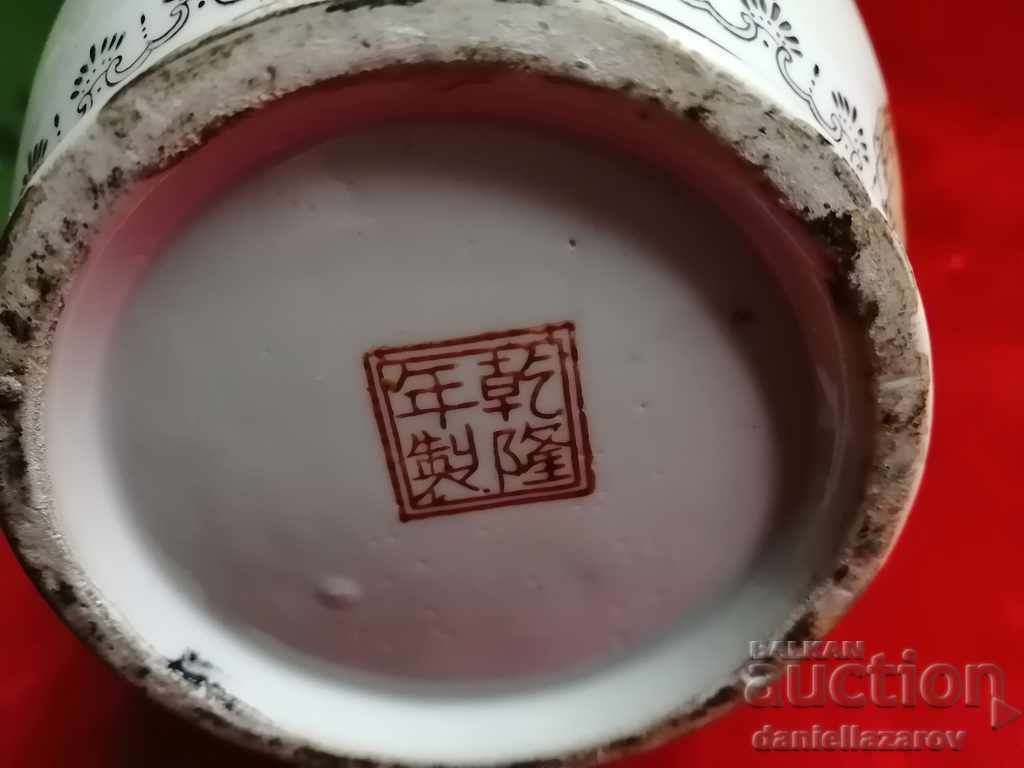 Old Chinese Vase around 1900 Marked! Qing Dynasty - 6 Old Chinese Vase around 1900 Marked! Qing Dynasty - 6