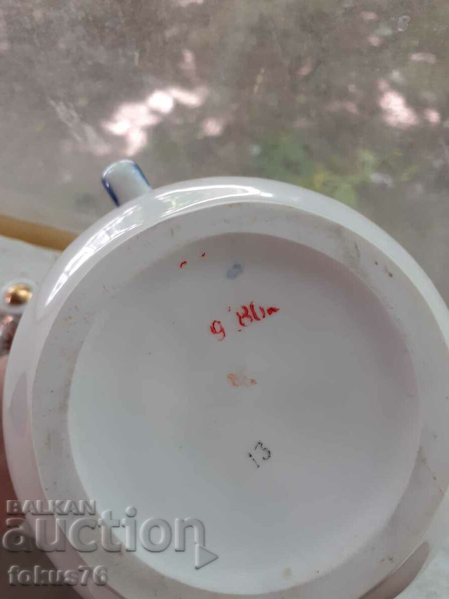 Amazing old Russian teapot porcelain gilding cobalt - 6 Amazing old Russian teapot porcelain gilding cobalt - 6